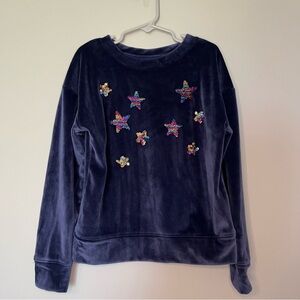 SO Kids' Navy Star Embellished Sweatshirt